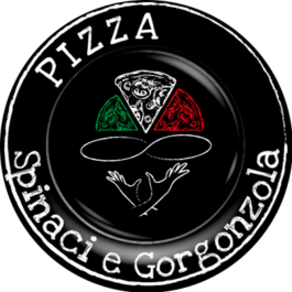 SPINACI E GORGONZOLA A,G – Tomatensauce Käse Spinat Gorgonzola Knoblauch Oregano